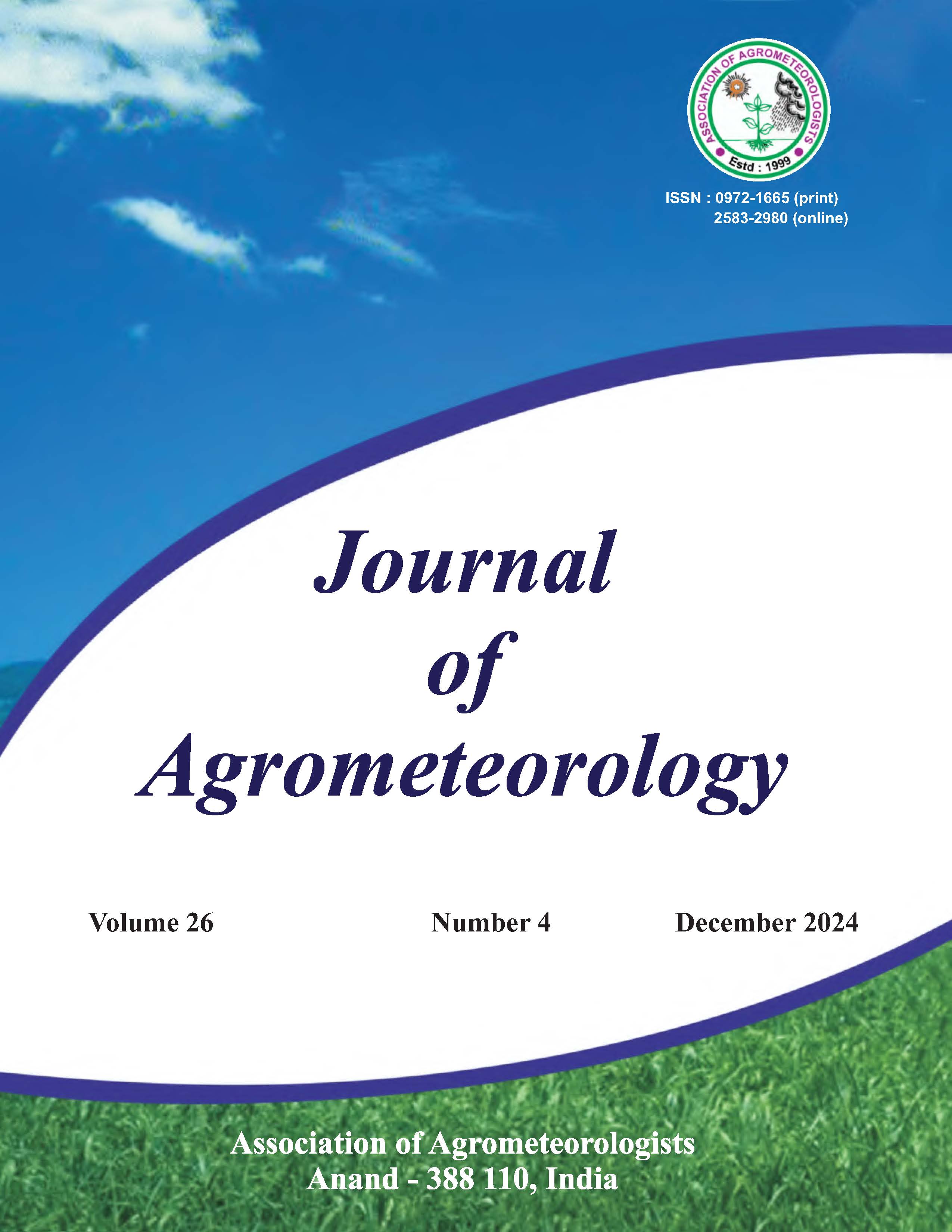 Meteorological And Satellite Based Data For Drought Prediction Using Data Driven Model Journal